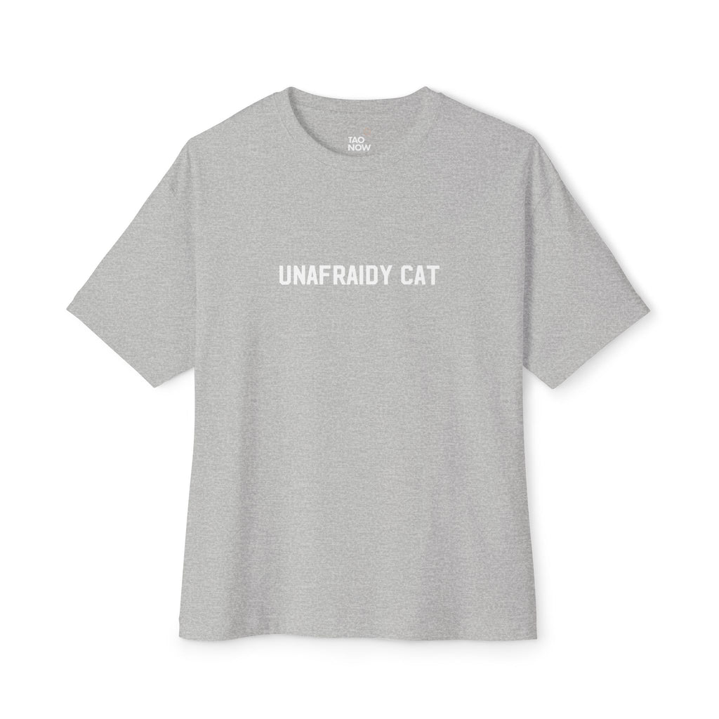 Boxy Fit Unafraidy Cat